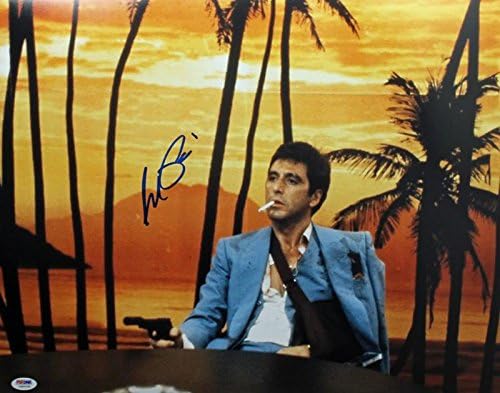 Al Pacino Scarface חתום אותנטי 16x20 חתימת PSA/DNA ITP 5A80058