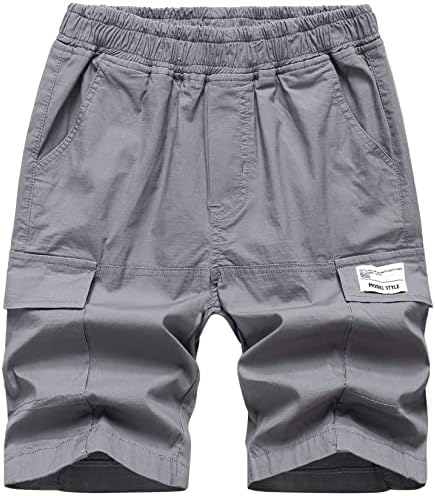 טלנסון ילדים הסוואה מטען מכנסיים קצרים בני למשוך על צבאי קיץ הסוואה ברמודה מכנסיים קצרים