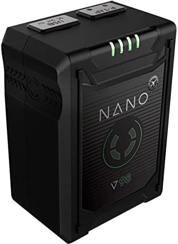 Core SWX 2X NANO 14.8V 98WH MICRO V-Mount סוללות חכמות, מטען חבילות וצלחת קומודו אדומה