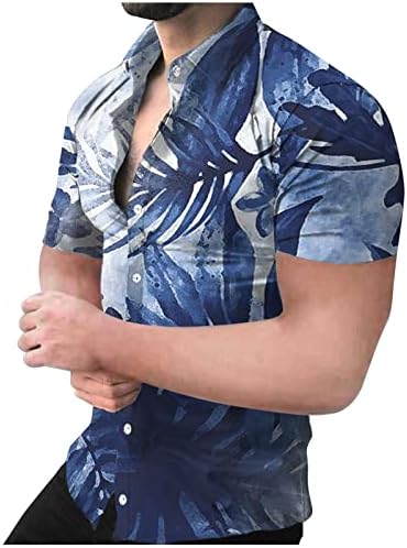 חולצות הוואי לגברים בכושר רגיל שרוול קצר חולצות הוואי לגברים עם מגוון גדול של צבעים עיצובים זמינים