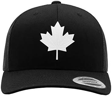 כובע הגאווה קנדה פרימיום 3 כובע משאית תיקון, כובע סנאפבק בעבודת יד בארה ' ב עם סחורות מיובאות
