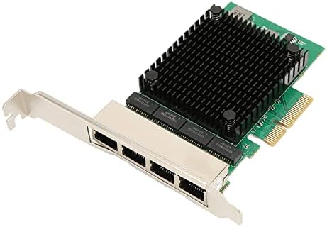כרטיס רשת Ethernet, PCIE X4 2.5G 4 יציאה RJ45 GIGABIT כרטיס Ethernet 10 100 1000MBPS CHIPSE