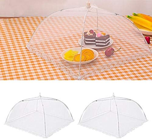 סט נטו גדול-עד אוהל פיקניק רשת מטריית מזון כיפת כיסוי מסך 4 מטבח ו אוכל & בר תינוק הוכחת יכול