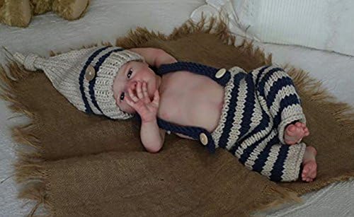 צילום תינוק שזה עתה נולד צילום אבזרים ילדה ילד סרוגה תלבושות תלבושות