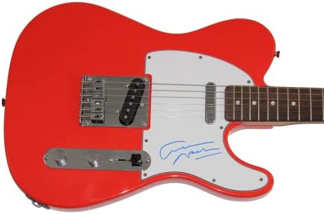 גרהם נאש חתם על חתימה בגודל מלא פנדר טלקסטר גיטרה חשמלית עם ג 'יימס ספנס אימות ג' יי. אס. איי קוא-קרוסבי עדיין נאש