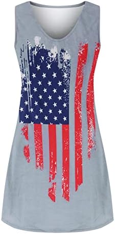 נשים קיץ שמלות-ארה ב דגל חולצה שמלת נשים בתוספת גודל צווארון