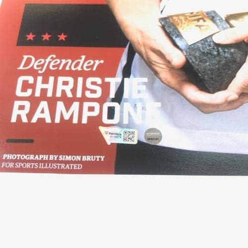 כריסטי פירס רמפון חתום על 16x20 צילום PSA/DNA צוות ארהב חתימה - תמונות כדורגל עם חתימה