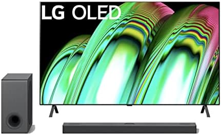 LG 55 אינץ 'Class OLED A2 סדרה 4K טלוויזיה חכמה עם Alexa מובנה OLED55A2PUA S80QY 3.1.3C