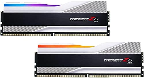 G.Skill Trident Z5 RGB סדרה 32GB 288-PIN SDRAM DDR5 5600 CL40-40-40-89 1.20 וולט ערוץ כפול זיכרון שולחן עבודה F5-5600J4040C16GA2-TZ5RS