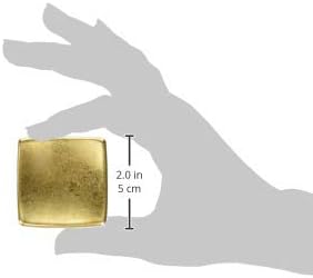 箔 一 משתמש במנוחה של מקלות אכילה של קנאזאווה זהב, 4.5 × 4.5 × 1 סמ, זהב
