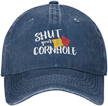 סגור את חור התירס שלך ג 'ג'ינס קאובוי כובע בייסבול כובע שמש כובעי משאיות שחורות