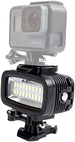 ניתן להשתמש ב- Avansion Mini LED 40M אטום למים עם אביזרי GOPRO המתאימים לצלילה בקמפינג טיולים רגליים בירי