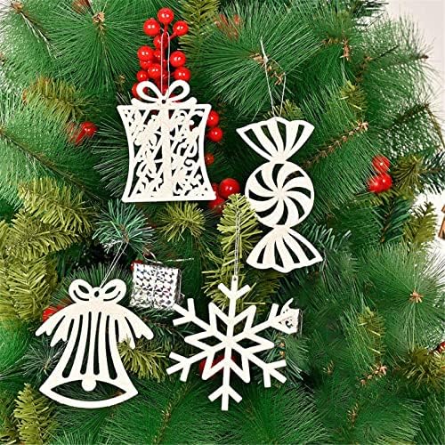 קישוטי עץ חג המולד תליונים תלויים מתאימים לקישוטים לחג מסיבות משפחת חג המולד
