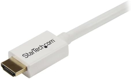 Startech.com 5m/ 16 ft Cl3 מדורג כבל HDMI w/ Ethernet - בכבל Ultra HD HDMI מדורג קיר - כבל HDMI מהיר גבוה