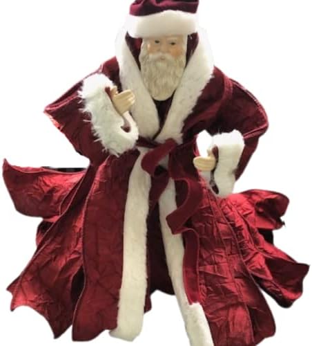 סנטה באוז סנטה עץ טופר, 12 DIY סנטה קלאוס עם הוראות, צור את סנטה זה עם דלוקס EZ Bowmaker או עיצוב פרו -קשת, קישוט קישוט