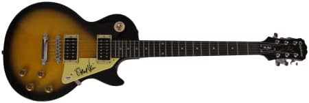 סטיב ואי חתם על חתימה בגודל מלא גיבסון אפיפון לס פול גיטרה חשמלית עם אימות פסא - להקת פרנק זאפה, להקת דייוויד לי רוט,