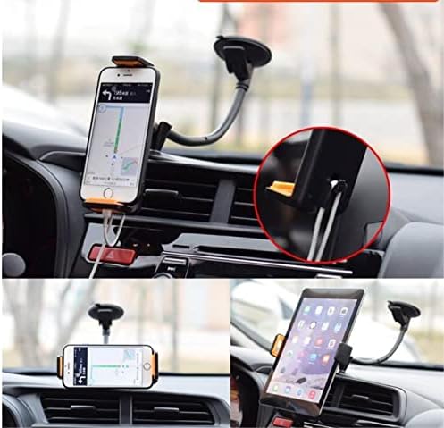 DIKNAC מכונית טלפון מחזיק טלפון לרכב לרכב אוניברסלי מכונית יניקה יניקה מחזיק הרכבה לעמידה מתאימה ל -4 -10 טלפון סלולרי