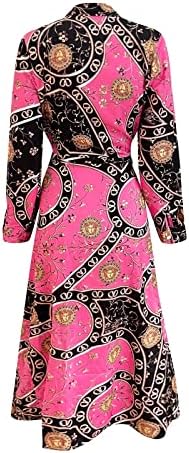 שמלות רשמיות של נוקמופו לנשים סתיו אופנה סתיו חולצה מודפס