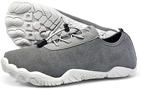 נעלי ריצה מינימליסטיות יחפות של LXSO לגברים עם קופסת אצבעות רחבה ואפס ירידה סולית