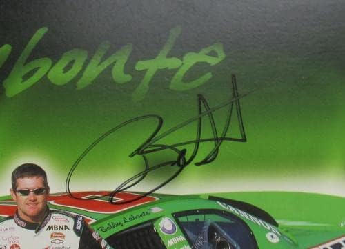 BOBBY LABONTE חתום על חתימה אוטומטית 8.5X11 תמונה VII - תמונות NASCAR עם חתימה