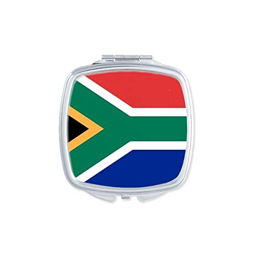דרום אפריקה לאומי דגל אפריקה המדינה מראה נייד קומפקטי כיס איפור כפול צדדי זכוכית