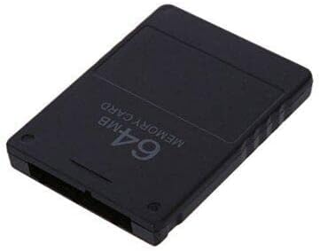 64 מגה -בייט 64 מגה -בייט זיכרון שמור כרטיס לחסוך למשחק קונסולה 2 PS2