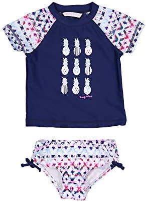 חולצה עם 2 חלקים של בנות טומי בהאמה ומערכת השחייה התחתונה של ביקיני