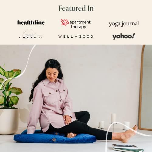 Mindful Modern Modely Zabuton Medition Mat - כרית כרית מדיטציה מפוארת עם מילוי כותנה של - תיהנו מנציבת טובה יותר