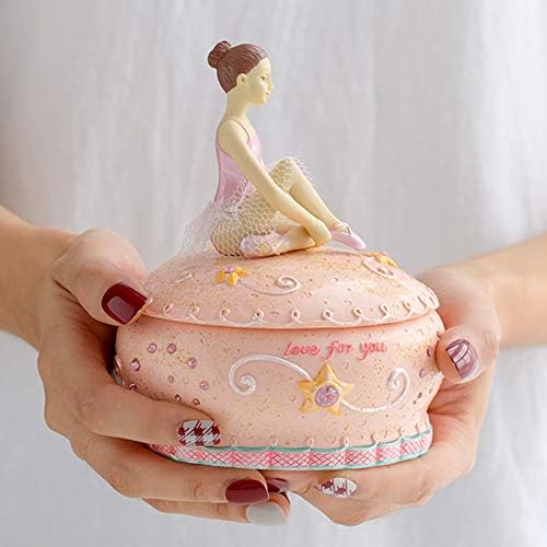 אהבה בשבילך מתנה עטוף בלט רקדנית קופסת תכשיטים קופסת תכשיטים לתינוקות לילדות ילדים נשים נשים אמא בת נכדה אחיינית