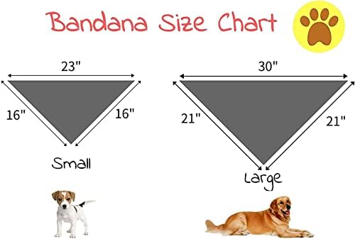 כלב זנב קטן אלגנטי בנדנה, דפוס פרחים וינטג 'ילדה כלב בנדנות לכלבים גדולים בינוניים גדולים