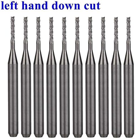 גברים הרים עמידים 10 יחידות 3.175x2.0x10.5 ממ יד שמאל כלפי מטה חיתוך שיני תירס ביט חותך קצה קצה קצה קצה כלים מקצועיים