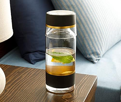 Cevvizz Wathy Waterafe ו- Glass Set Set and Cabking כדי לשמור ליד המיטה שלך למשקה חצות שימושי - Carafe Glass 24 גרם/כוס 7.5