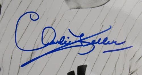 צ'רלי קלר חתם על חתימה אוטומטית 8x10 צילום JSA AI29334 - תמונות MLB עם חתימה
