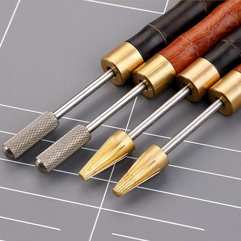 DIY עור קצה שמן עט עליון קצה צבעי עט עט מוליך קצה מהיר של כלי עור כלים לעור - מלאכה - Staming - -