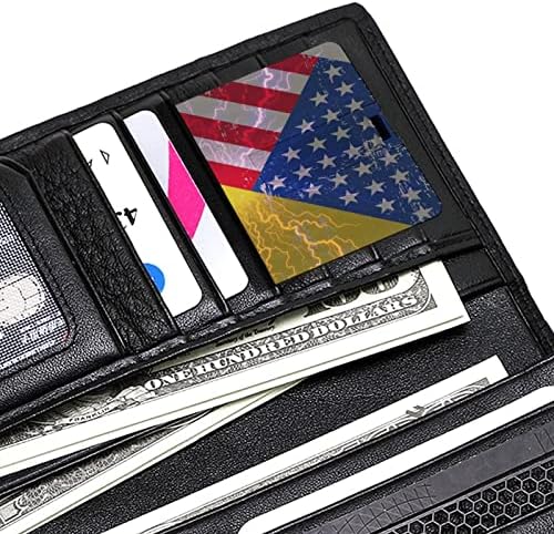 כרטיס אשראי דגל אמריקאי של ניו מקסיקו, USB פלאש פלאש מזיכרון מותאם אישית מקל אחסון מפתח כונן 64 גרם
