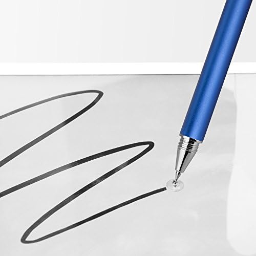 עט חרט בוקס גלוס תואם ל- Emdoor EM -I12U - Finetouch Capacitive Stylus, עט חרט סופר מדויק עבור EMDOOR EM -I12U - מכסף מתכתי