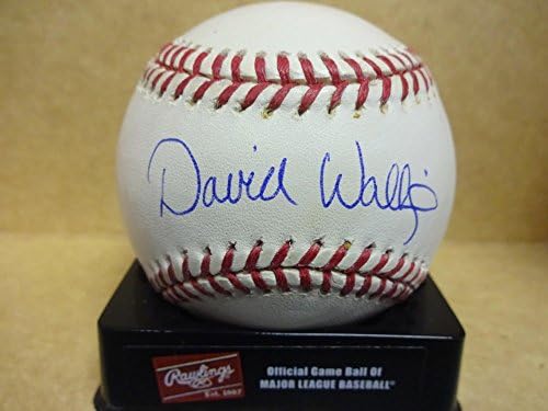 דייוויד וולינג 1999 ניו יורק ינקיס מספר 1 טיוטה בחירה חתומה M.L. בייסבול w/coa