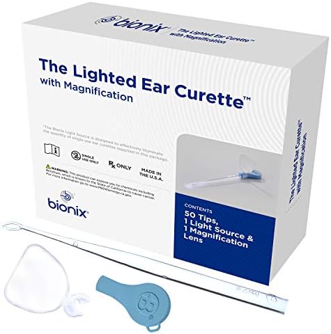 ביוניקס-כלי מגרד אוזניים פלקסלופ מואר, כלי להסרת שעוות אוזניים, מסייע בהסרת הצטברות שעווה, להסרת שעוות אוזניים בטוחה,