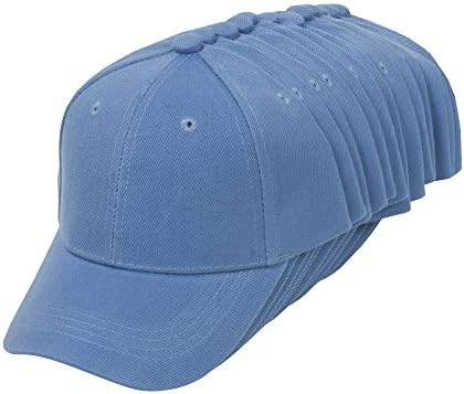 בגדי ראש עליונים בכובע בייסבול מתכוונן בן 12 חבילות
