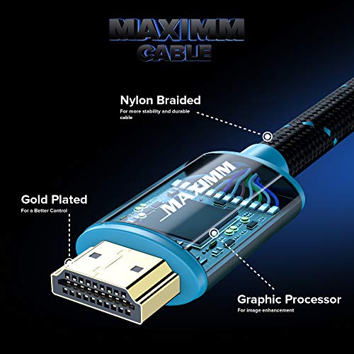 כבל הרחבה של HDMI זכר לנקבה תומך בכבל HDMI במהירות גבוהה פרוטוקול HDCP, ARC, 3D, 1080p עד 2160p רזולוציית וידאו, רוחב פס עד