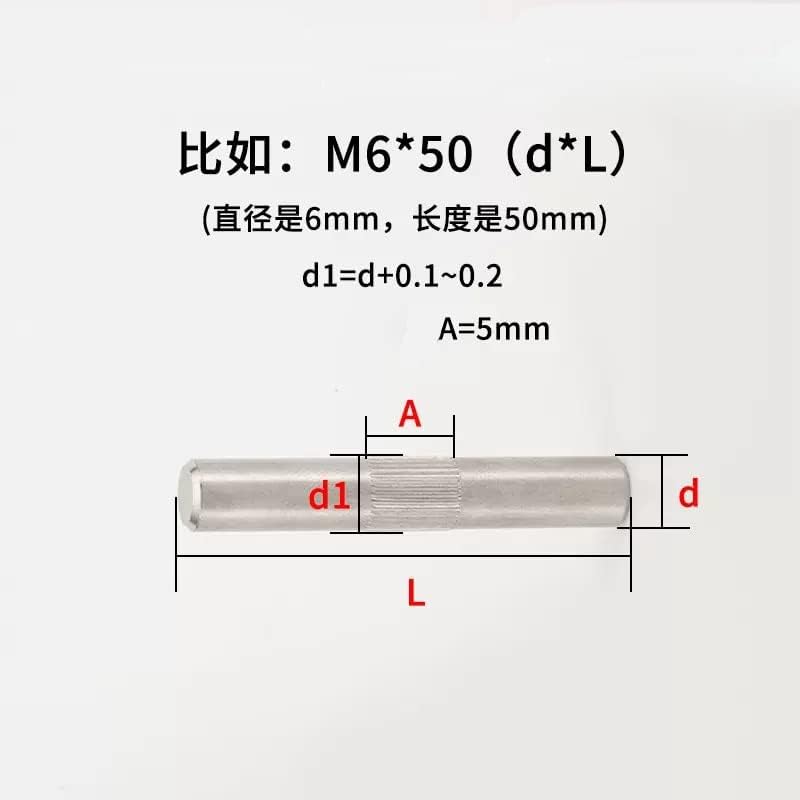 M2 M2.5 M3 סיכות מיקום אמצעיות אמצעיות מוטות חיבור מוטות פיר סיכות ציר גלילי פלדה אל חלד -)