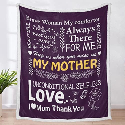 שמיכת יום אמהות מתנות לאמא שמיכה-אני אוהב אותך שמיכת אמא-מתנות חמות לאמא מתנות מבת בן שמיכה לזרוק רכה במיוחד שמיכה נעימה
