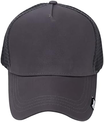 גודל גדול של כובע הבייסבול הגבוה של הכתר הגבוה של XXL כובעי משאיות רשת גדולים - כובע ראש גדול - כובע אבא נושם מתכוונן