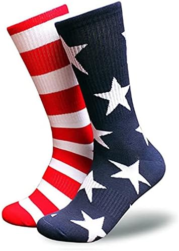אמריקאי דגל גרבי עבור גברים או נשים 4 יולי התיכון גרבי כוכב ופס פטריוטי חופש יום מתנות