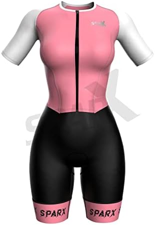 SPARX AERO Triathlon חליפת נשים שרוול קצר חליפה חליפת נשים המפעילות רכיבה על אופניים שחייה