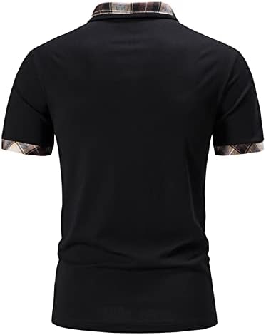 חולצת פולו של גברים ספורט מגניב לחות מגניבה ביצועים עם שרוול קצר שרוול חולצה גופית גופית גולף פולו חולצה