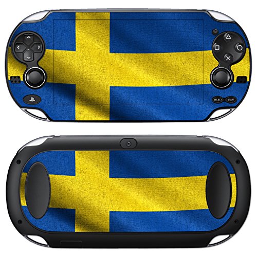 סוני פלייסטיישן ויטה עיצוב עור דגל של שוודיה מדבקות מדבקת עבור פלייסטיישן ויטה