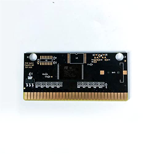 Aditi Joe & Mac - USA Label FlashKit MD Electroless Card Gold Card עבור Sega Genesis