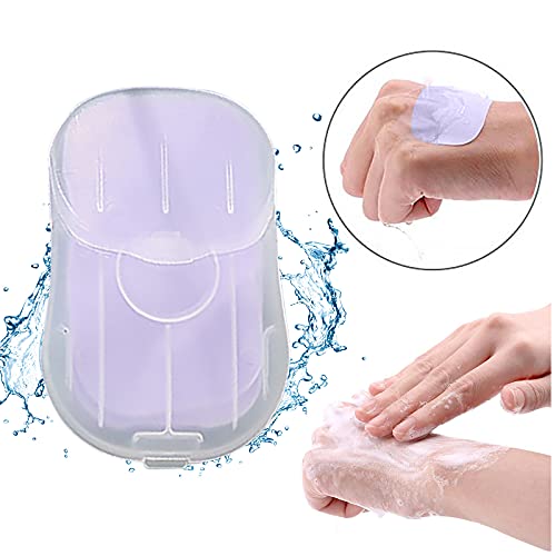 יד חתיכות טבליות נייד סבון 50 של חד פעמי סבון נייר יד אישי טיפוח עור ראש פנים לשטוף