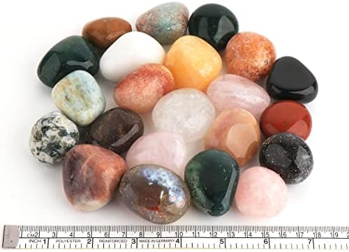 NKLAUS 11177 הודו תערובת אבנים מנופלות אבן דקל 35-50 ממ אבני עיסוי אבני ריפוי 900 גרם